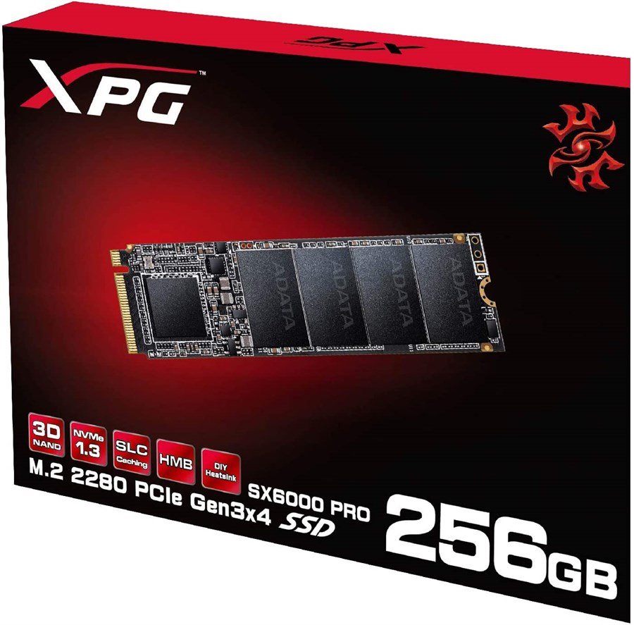 Adata XPG SX6000 Pro NVMe M.2 256GB SSDc