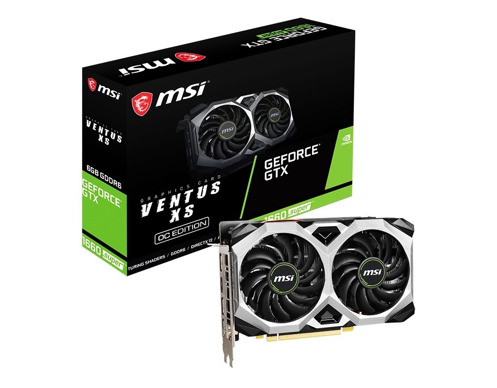 MSI GeForce GTX 1660 SUPER VENTUS XS OC Graphics Card | 912-V375-279