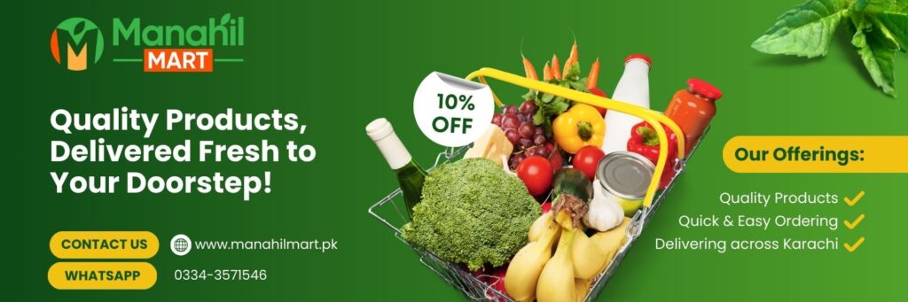 Green Yellow Modern Grocery Store Services Twitter Header