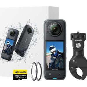 Insta360 X4 360 8K Camera Motorcycle Bundle