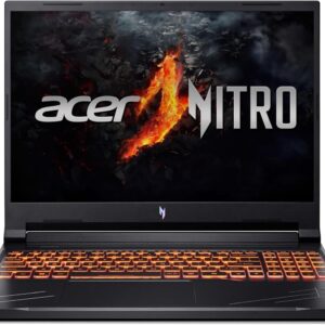 Acer Nitro V 16 ANV16-71-70F7 Gaming Laptop 14th Gen Core i7-14650HX, 16GB DDR5, 512GB SSD, NVIDIA RTX 4060 8GB Graphics, 16" WUXGA IPS 165Hz, DOS, Black