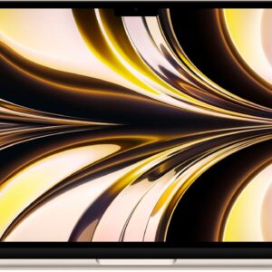 Apple Macbook Air 13" MC7W4 Laptop Apple M2 Chip, 16GB Ram, 256GB SSD, 13.6 inch Liquid Retina display, mac OS, Starlight