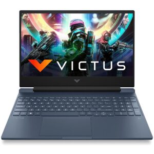 HP Victus 15-FB1020AX Gaming Laptop AMD Ryzen 5-7535HS, 16GB DDR5, 512GB SSD, NVIDIA RTX 2050 4GB Graphics, Backlit Keyboard, 15.6" FHD IPS 144Hz, Windows 11 Home, Performance Blue, 1 Year Local Warranty