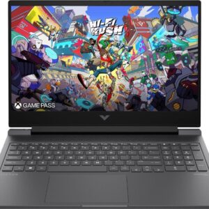 HP Victus 16-S1023DX Gaming Laptop AMD Ryzen 7-8845HS, 16GB DDR5, 512GB SSD, NVIDIA RTX 4070 8GB Graphics, 16.1" FHD IPS 144Hz, Windows 11 Home, Mica Silver