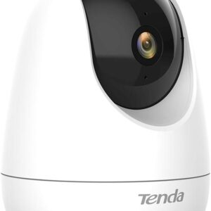 Tenda CP6 2K Indoor Wireless Pan Tilt Cameras for Home Security, Baby Monitor, Pet Camera with Phone APP, 2-Way Audio, Night Vision, Auto Tracking, Siren, AI Human & Motion Detection