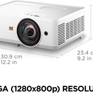 ViewSonic PS502W 4000 Lumens WXGA Short Throw Projector