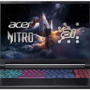 Acer Nitro V 16S AI ANV16S-41-R89V Gaming Laptop AMD Ryzen 7 260, 16GB DDR5, 512GB SSD, NVIDIA RTX 5060 8GB Graphics, 4-Zone RGB Keyboard, 16" WUXGA IPS 180Hz, Windows 11 Home, Black, 1 Year Official Local Warranty