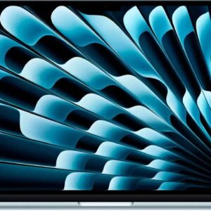 Apple Macbook Air 15 MC7A4 Apple M4 Chip 10-core CPU, 10-core GPU, 16GB Ram, 256GB SSD, 15.3 inch Liquid Retina display, mac OS, Sky Blue