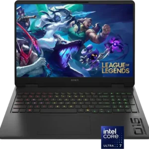 HP Omen 16-AM0073DX Gaming Laptop Intel Core Ultra 7 255H, 16GB DDR5, 1TB SSD, NVIDIA RTX 5060 8GB Graphics, 16" FHD+ 2K IPS 144Hz, Windows 11 Home, Shadow Black