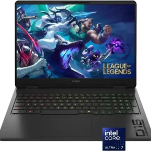 HP Omen 16-AM0361TX Gaming Laptop Intel Core Ultra 7-255H, 16GB DDR5, 1TB SSD, NVIDIA RTX 5060 8GB, 16" FHD IPS 144Hz, DOS, Shadow Black