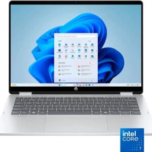 HP OmniBook 5 Flip 14-FP0023DX 2 in 1 14" 2K Touch Laptop Intel Core 7-150U, 10 core CPU, 16GB DDR5, 512GB SSD, Integrated Intel Graphics, 14" FHD+ Touch Screen, Windows 11 Home