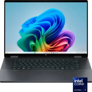 HP Omnibook X Flip 16-AS0033DX 2 in 1 16" 2K Touch-Screen Intel Core Ultra 7-258V, 32GB DDR5, 2TB SSD, Intel Arc 140V Graphics, 16" 2K IPS LED Touch Screen, Windows 11 Home, Eclipse Gray