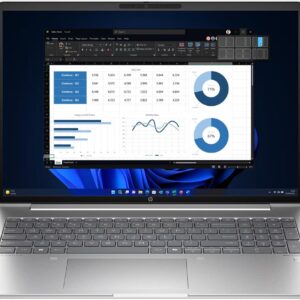 HP ProBook 460 G11 Intel Core Ultra 7 155U, 8GB DDR5, 512GB SSD, Intel Integrated Graphics, 16.1" WUXGA IPS, DOS, Pike Silver