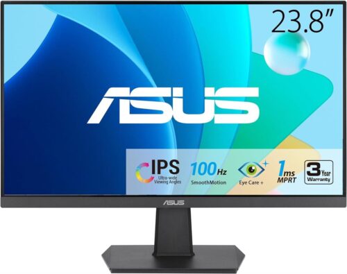 Asus VA24EHF 24″ FHD IPS 100Hz Eye Care Gaming Monitor