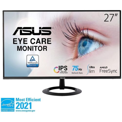Asus VZ27EHE 75Hz 1080p FHD IPS 27″ Eye Care Monitor