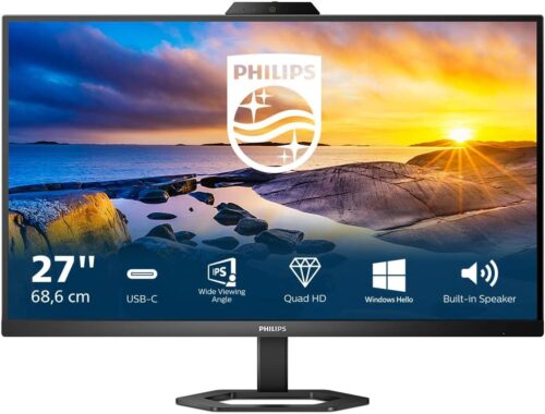 Philips 27E1N5600HE 27″ QHD IPS 75Hz LCD Monitor