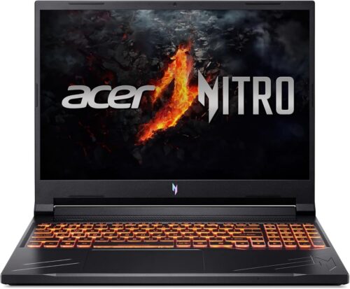 Acer Nitro V 16 ANV16-71-70F7 Gaming Laptop 14th Gen Core i7-14650HX, 16GB DDR5, 512GB SSD, NVIDIA RTX 4060 8GB Graphics, 16″ WUXGA IPS 165Hz, DOS, Black