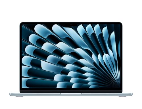 Apple Macbook Air 15″ MC7D4 Apple M4 Chip, 10-core CPU, 10-core GPU, 24GB memory, 512GB SSD, 15.3-inch Liquid Retina display, mac OS, Sky Blue