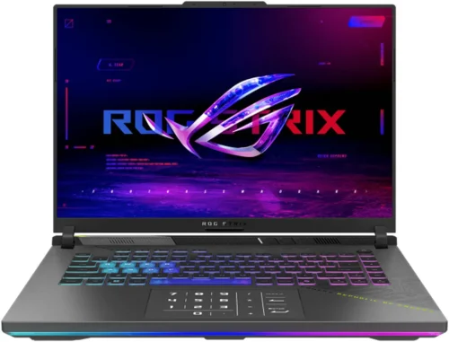ASUS ROG Strix G16-G614PR Gaming Laptop Ryzen 9 8940HX, 32GB DDR5, 1TB SSD, RTX 5070 Ti 12GB, 16″QHD, Windows 11, Gray