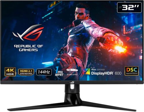 Asus ROG Swift PG32UQ 32″ 4K HDR 144Hz Gaming Monitor