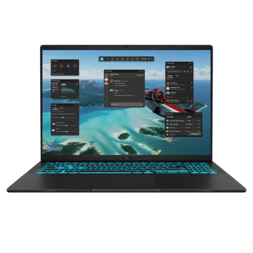 Asus Vivobook Pro V3607VU-RP118 Laptop Intel Core 7 240H, 16GB DDR5, 1TB SSD, NVIDIA RTX 4050 6GB Graphics, 16.0″ WUXGA 144Hz, Backlit Keyboard, DOS, Matte Black