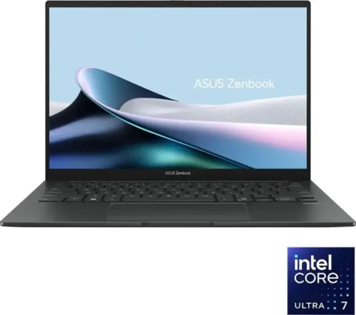 Asus Zenbook UX3405CA Intel Core Ultra 7 255H, 16GB DDR5, 512GB SSD, Intel Arc Graphics, 14″ FHD+ OLED 60Hz Touch Screen, Windows 11 Home, Jasper Grey