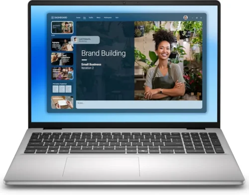 Dell 16 Laptop DC16251 Laptop Intel Core 5 120U, 8GB DDR5, 512GB SSD, Intel Graphics, 16″ FHD+ Touch Screen, Windows 11 Home, Silver