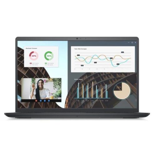 Dell Vostro 3530 Laptop 13th Gen Core i3-1305U, 8GB DDR4, 512GB SSD, Intel UHD Graphics, 15.6″ FHD, DOS, Black