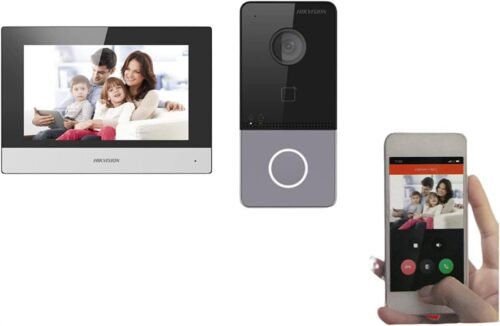 HIKVision IP Video Intercom Kit, Wifi & PoE – DS-KIS603-P(C)