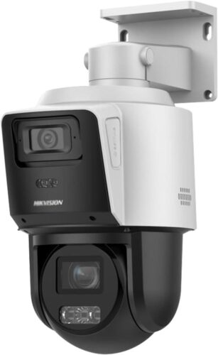 HIKVision PTZ Camera Compatible DS-2SE3C404MWG-E/14 TandemVu 4MP+4MP Dual Lens Security Cameran 4X POE PTZ Network Camera 2.8 to 12 mm Lens and Color Vu Bullet Camera 2.8mm Lens