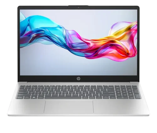 HP 15-FD0532NIA Laptop 13th Gen Core i3-1315U, 4GB DDR4, 256GB SSD, Intel UHD Graphics, 15.6″ FHD, DOS, Silver