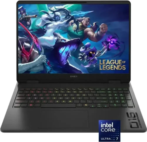 HP Omen 16-AM0361TX Gaming Laptop Intel Core Ultra 7-255H, 16GB DDR5, 1TB SSD, NVIDIA RTX 5060 8GB, 16″ FHD IPS 144Hz, DOS, Shadow Black