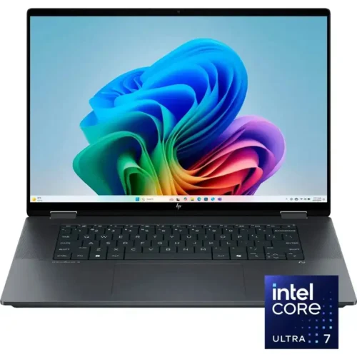HP Omnibook X Flip 2 in 1 16-AS0023DX 2K Touch Intel Core Ultra 7 256V, 16GB DDR5, 1TB SSD, Intel Arc 140V 8GB Graphics, 16″ WUXGA IPS Touch Screen, Windows 11 Home, Eclipse Gray