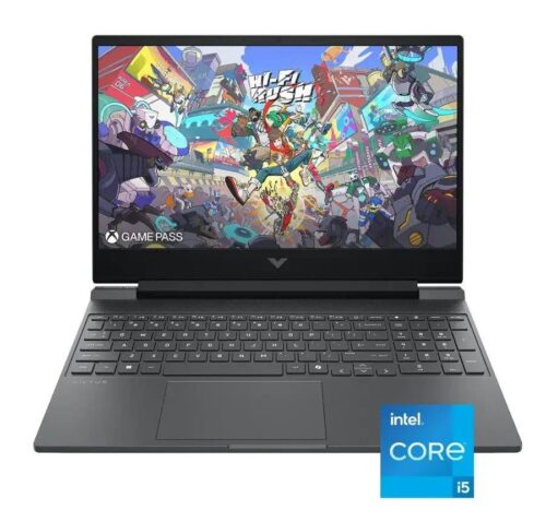 HP Victus 15-FA2013DX Gaming Laptop 13th Gen Core i5-13420H, 8GB DDR4, 512GB SSD, NVIDIA RTX 3050 6GB Graphics, 15.6″ FHD IPS 144Hz, Windows 11 Home, Mica Silver