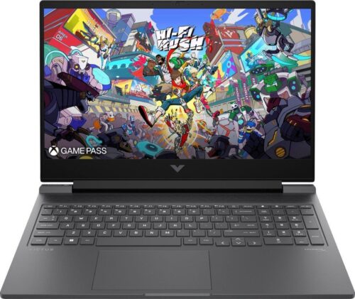 HP Victus 16-S1023DX Gaming Laptop AMD Ryzen 7-8845HS, 16GB DDR5, 512GB SSD, NVIDIA RTX 4070 8GB Graphics, 16.1″ FHD IPS 144Hz, Windows 11 Home, Mica Silver