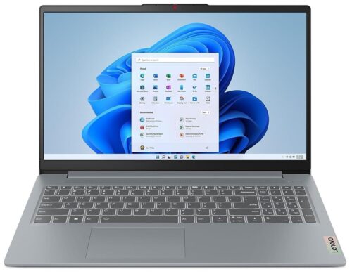 Lenovo Ideapad Slim 3 15 13th Gen Core i5-13420H, 8GB LPDDR5, 512GB SSD, Intel UHD Graphics, 15.6″ FHD Display, DOS, Arctic Grey