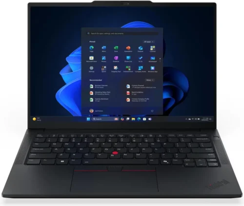 Lenovo ThinkPad E14 Gen 7 Intel Core Ultra 7-255H, 16GB DDR5, 512GB SSD, Intel Arc Graphics, 14″ WUXGA IPS Display, DOS, Black