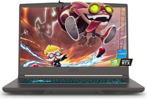 MSI Thin B13VF-2829US Gaming Laptop 13th Gen Core i5-13420H, 16GB DDR4, 512GB SSD, NVIDIA RTX 4060 8GB Graphics, 15.6″ FHD IPS 144Hz, Windows 11 Home, Cosmos Gray