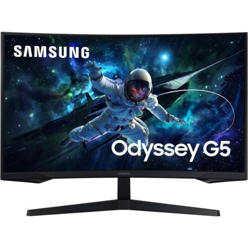 Samsung 32″ Odyssey G5 Curved QHD 165Hz Gaming Monitor – LS32CG552EUXEN