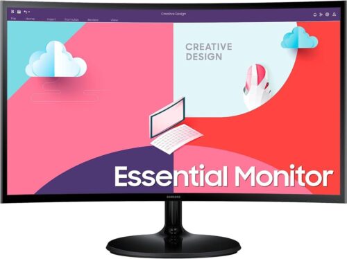 Samsung S3 S36C 24″ LS24C360EAMXUE Essential Full HD Curved Monitor