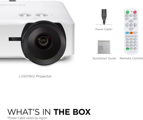 ViewSonic LS921WU 6000 Lumens WUXGA Short Throw Laser Projector