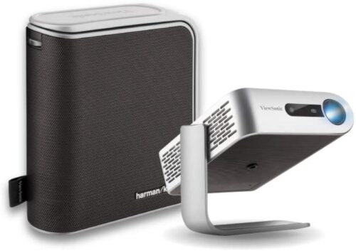 ViewSonic M1+_G2 Smart LED Portable Projector with Harman Kardon® Speakers