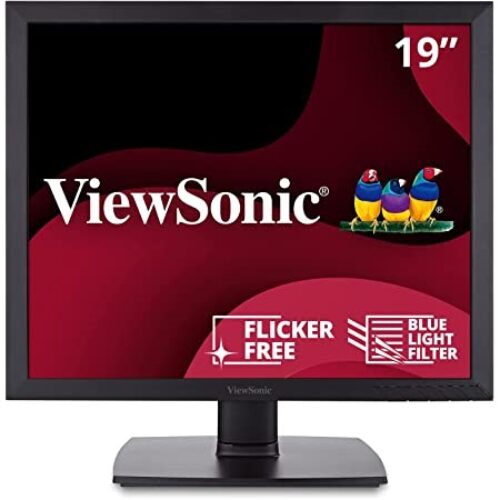 ViewSonic VA1903h 19” 1366×768 Home and Office Monitor